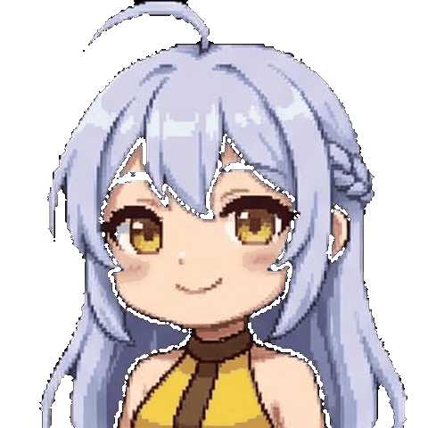 Lumi waving in classic chibi style